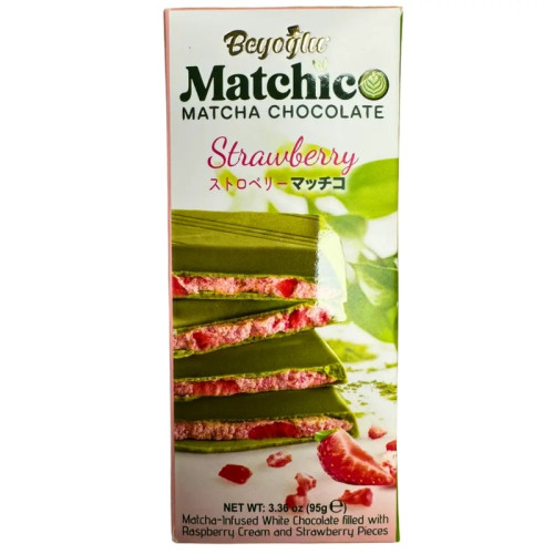 BEYOGLU MATCHICO MATCHA CHOCOLATE BAR 6x95G