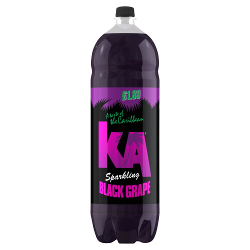 KA SPARKLING BLACK GRAPE BOTTLE 6x2L PMP &Acirc;&pound;1.89