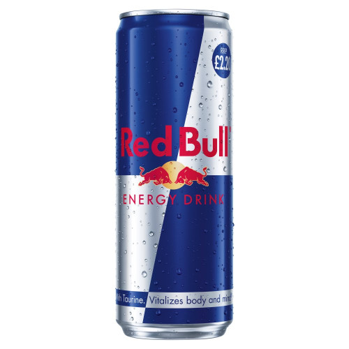 RED BULL ENERGY CAN 24x355ML PMP &Acirc;&pound;2.20