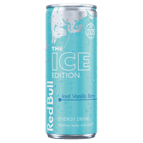 RED BULL ICE EDITION CAN 12x250ML PMP &Acirc;&pound;1.75