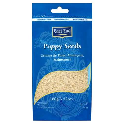 EAST END POPPY SEEDS ZIP 8x100G