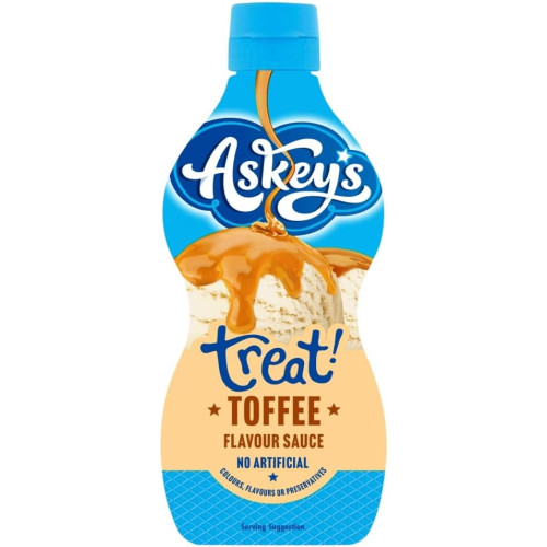 ASKEYS TOFFEE TREAT FLAVOUR SAUCE 6x325G