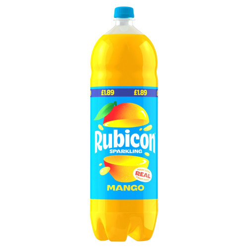 RUBICON SPARKLING MANGO BOTTLE 6x2L PMP &Acirc;&pound;1.89