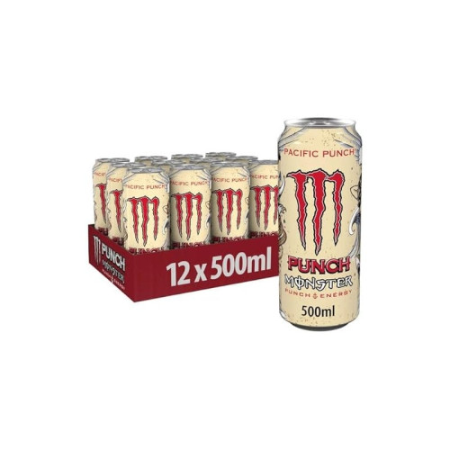MONSTER ENERGY PACIFIC PUNCH CAN 12x500ML PMP &Acirc;&pound;1.85