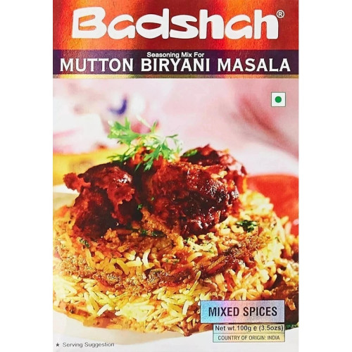 BADSHAH MUTTON BIRYANI MASALA 1x12x100G