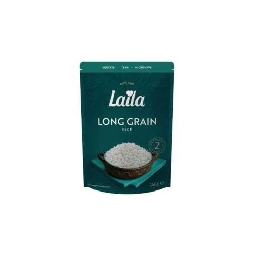 LAILA LONG GRAIN MICROWAVE RICE 6x250G