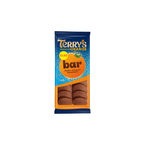 TERRYS MILK CHOCOLATE TABLET 20X90G PMP &Acirc;&pound;1.50
