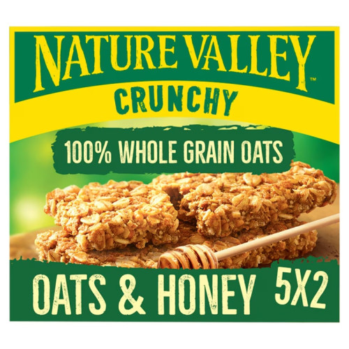 NATURE VALLEY CRUNCHY OATS AND HONEY BAR 5 PACK 5x210G PMP &Acirc;&pound;2.49