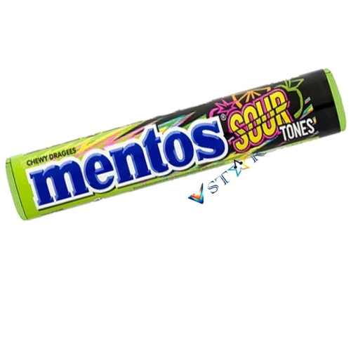 MENTOS SOUR TONES SWEETS 12x120G PMP &Acirc;&pound;1.25