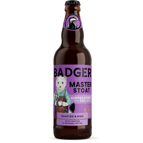 BADGER MASTER STOAT ALE BOTTLE 8x500ML