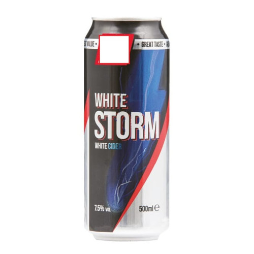 WHITE STORM CIDER CAN 24x500ML PMP &Acirc;&pound;1.35