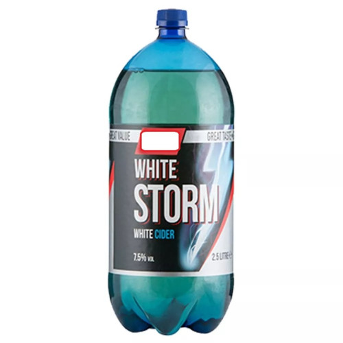 WHITE STORM CIDER BOTTLE 4x2.5L PMP &Acirc;&pound;5.99