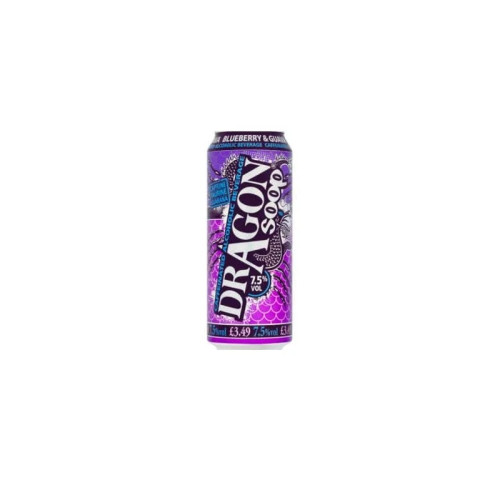 DRAGON SOOP BLUEBERRY & GUAVA READY TO DRINK CAN 8x500ML PMP &Acirc;&pound;3.69