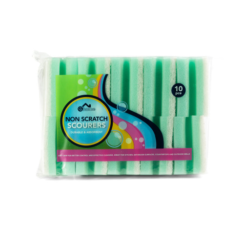 COUNTY NON SCRATCH SCOURER 10 PACK 1x12