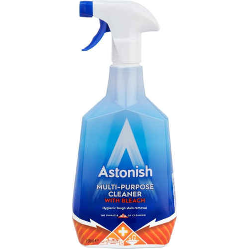 ASTONISH MULTI PURPOSE BLEACH SPRAY 6x750ML PMP &Acirc;&pound;1.69