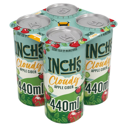 INCHS APPLE CIDER 4 PACK CAN 6x440ML PMP &Acirc;&pound;5.99