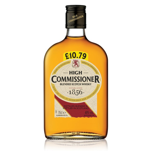 HIGH COMMISSIONER BLENDED WHISKY BOTTLE 24x35CL PMP &Acirc;&pound;10.79