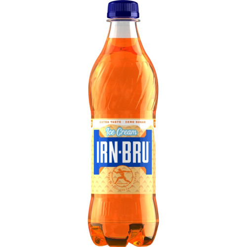 IRN BRU ZERO ICE CREAM BOTTLE 12x500ML PMP &Acirc;&pound;1.29