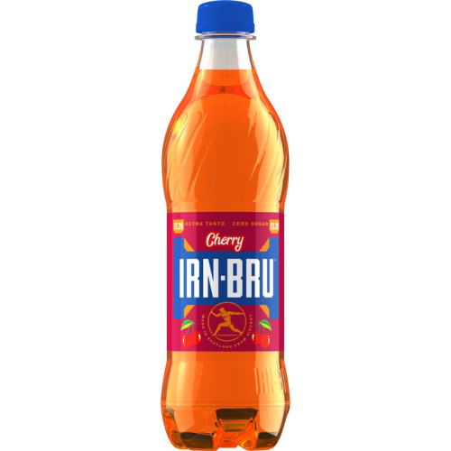 IRN BRU ZERO CHERRY BOTTLE 12x500ML PMP &Acirc;&pound;1.29