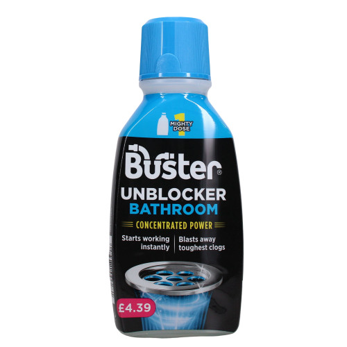 BUSTER BATHROOM UNBLOCKER 6x300ML PMP &Acirc;&pound;4.39