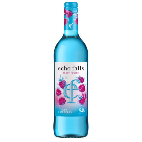 ECHO FALLS FRUITS BLUE RASPBERRY WINE BOTTLE 1x75CL