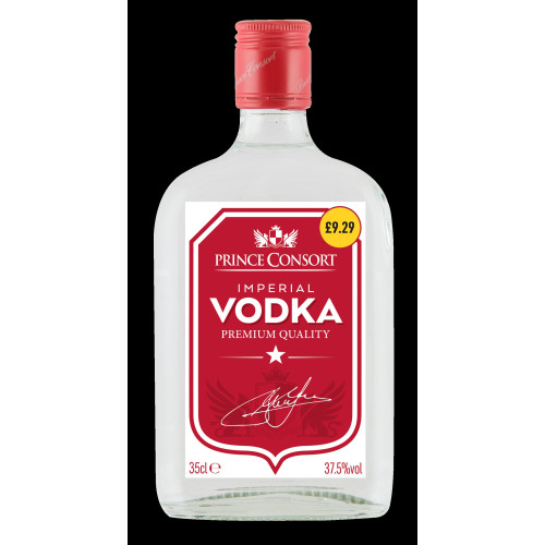 PRINCE CONSORT VODKA BOTTLE 24x35CL PMP &Acirc;&pound;9.29
