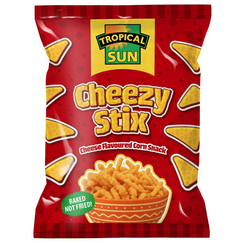 TROPICAL SUN CHEEZY STIX 12x45G
