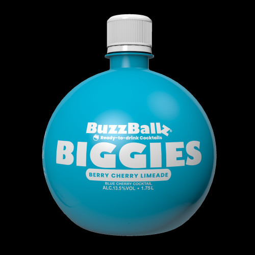 BUZZBALLZ BIGGIES BERRY CHERRY BOTTLE 1x1.75L