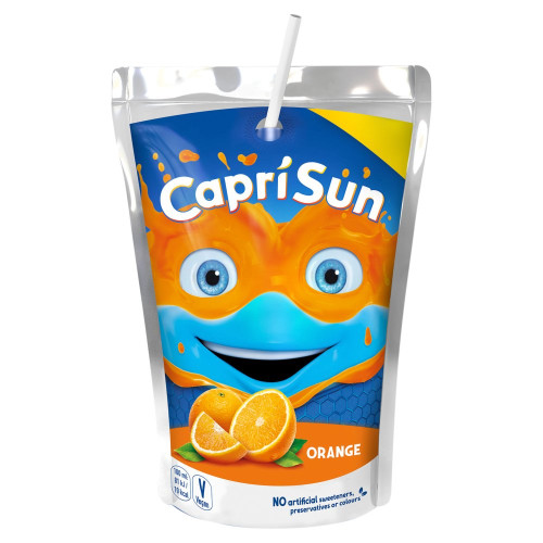 CAPRI-SUN ORANGE POUCH 20x200ML PMP &Acirc;&pound;0.59