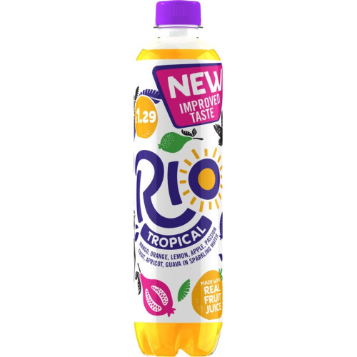 RIO TROPICAL BOTTLE 12x500ML PMP &Acirc;&pound;1.29