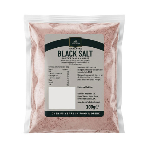 LIONCROFT BLACK ROCK SALT 20x100G