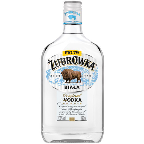 ZUBROWKA BIALA VODKA BOTTLE 6x35CL PMP &Acirc;&pound;10.79
