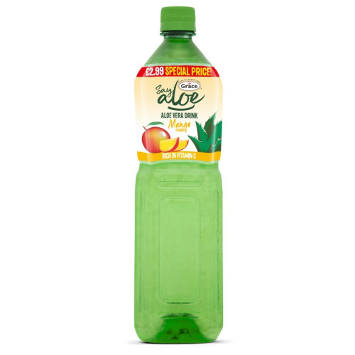 GRACE ALOE MANGO BOTTLE 6x1.5L PMP &Acirc;&pound;2.99