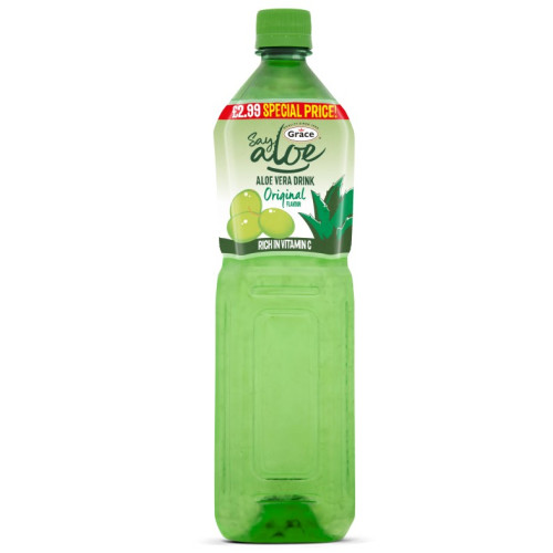 GRACE ALOE ORIGINAL BOTTLE 6x1.5L PMP &Acirc;&pound;2.99