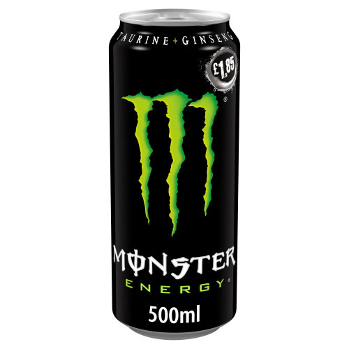 MONSTER ENERGY CAN 12x500ML PMP &Acirc;&pound;1.85