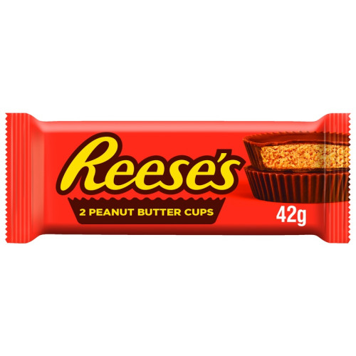 REESES ORIGINAL PEANUT BUTTER CUP REGULAR CHOCOLATE 12x36x42G