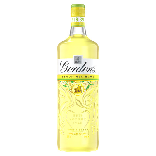 GORDONS LEMON MERINGUE GIN BOTTLE 6x70CL PMP &Acirc;&pound;18.39