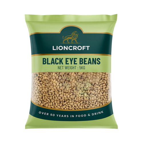 LIONCROFT BLACK EYE BEANS 3x5KG
