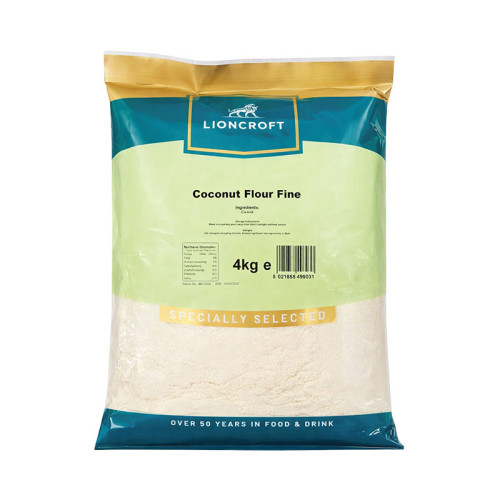 LIONCROFT COCONUT FLOUR FINE 3x4KG