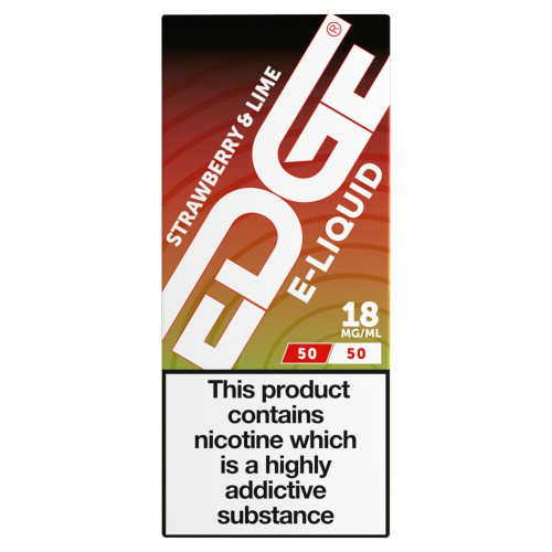EDGE STRAWBERRY LIME 50/50 18MG E-LIQUID 1x5xSGL