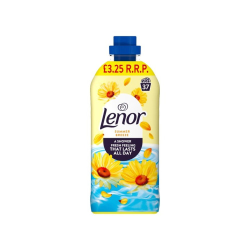 LENOR SUMMER BREEZE FABRIC CONDITIONER 8x1.14L PMP &Acirc;&pound;3.25