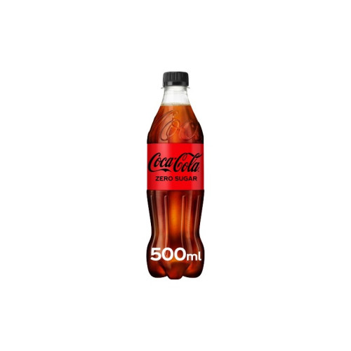COCA COLA ZERO SUGAR FREE BOTTLE 12x500ML