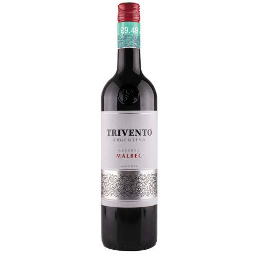 TRIVENTO RESERVE MALBEC RED WINE BOTTLE 6x75CL PMP &Acirc;&pound;9.49