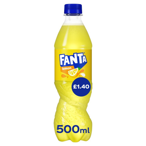 FANTA LEMON BOTTLE 12x500ML PMP &Acirc;&pound;1.40