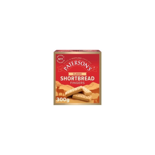 PATERSONS SHORTBREAD FINGERS 14x300G PMP &Acirc;&pound;1.59