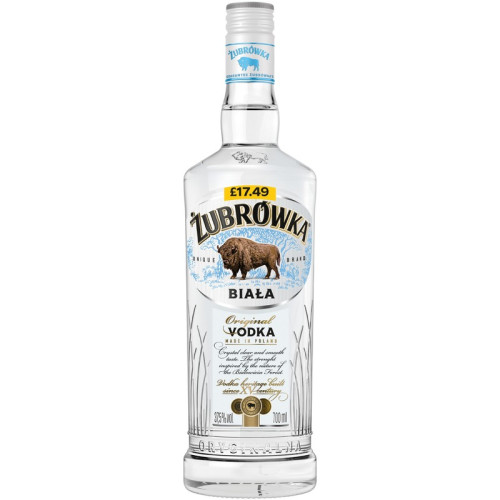 ZUBROWKA BIALA 6x70CL PMP &Acirc;&pound;17.49