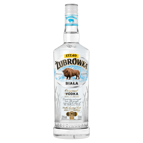 ZUBROWKA BIALA 1x70CL PMP &Acirc;&pound;17.49