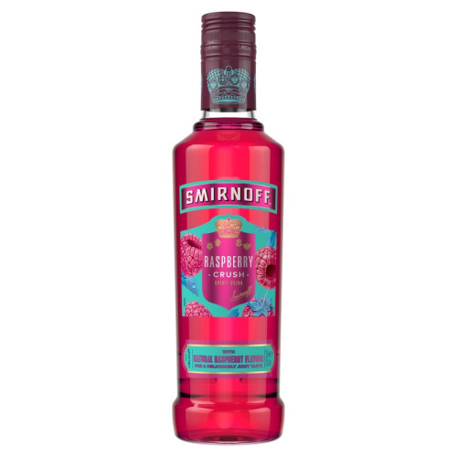 SMIRNOFF RASPBERRY CRUSH VODKA BOTTLE 6x35CL