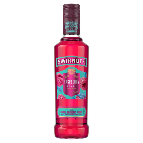 SMIRNOFF RASPBERRY CRUSH VODKA BOTTLE 1x35CL