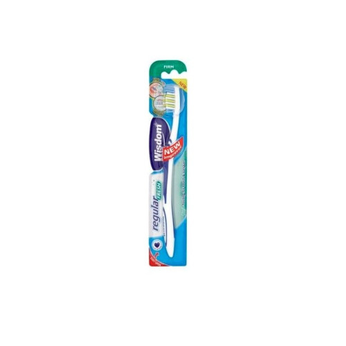 WISDOM REGULAR FIRM TOOTHBRUSH 12xSGL PMP &Acirc;&pound;1.00